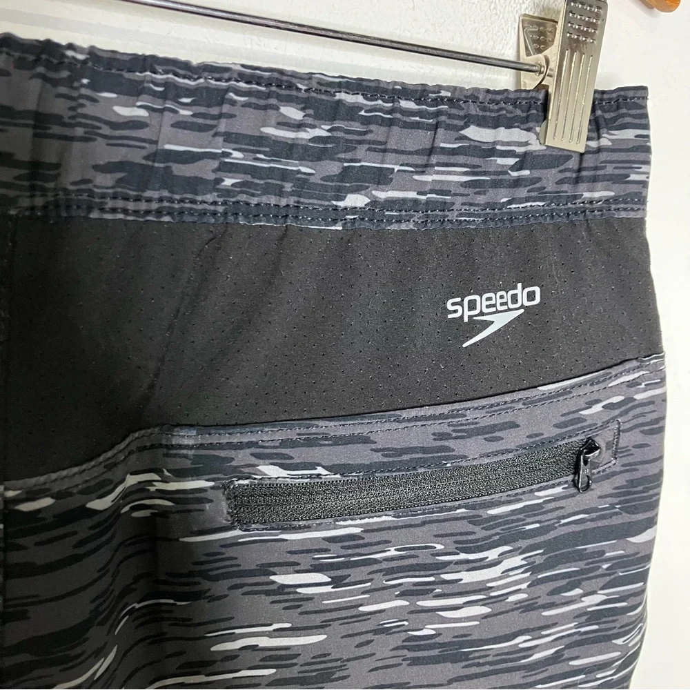 Speedo tech volley swim trunks‎ compression shorts mens size small beach summer